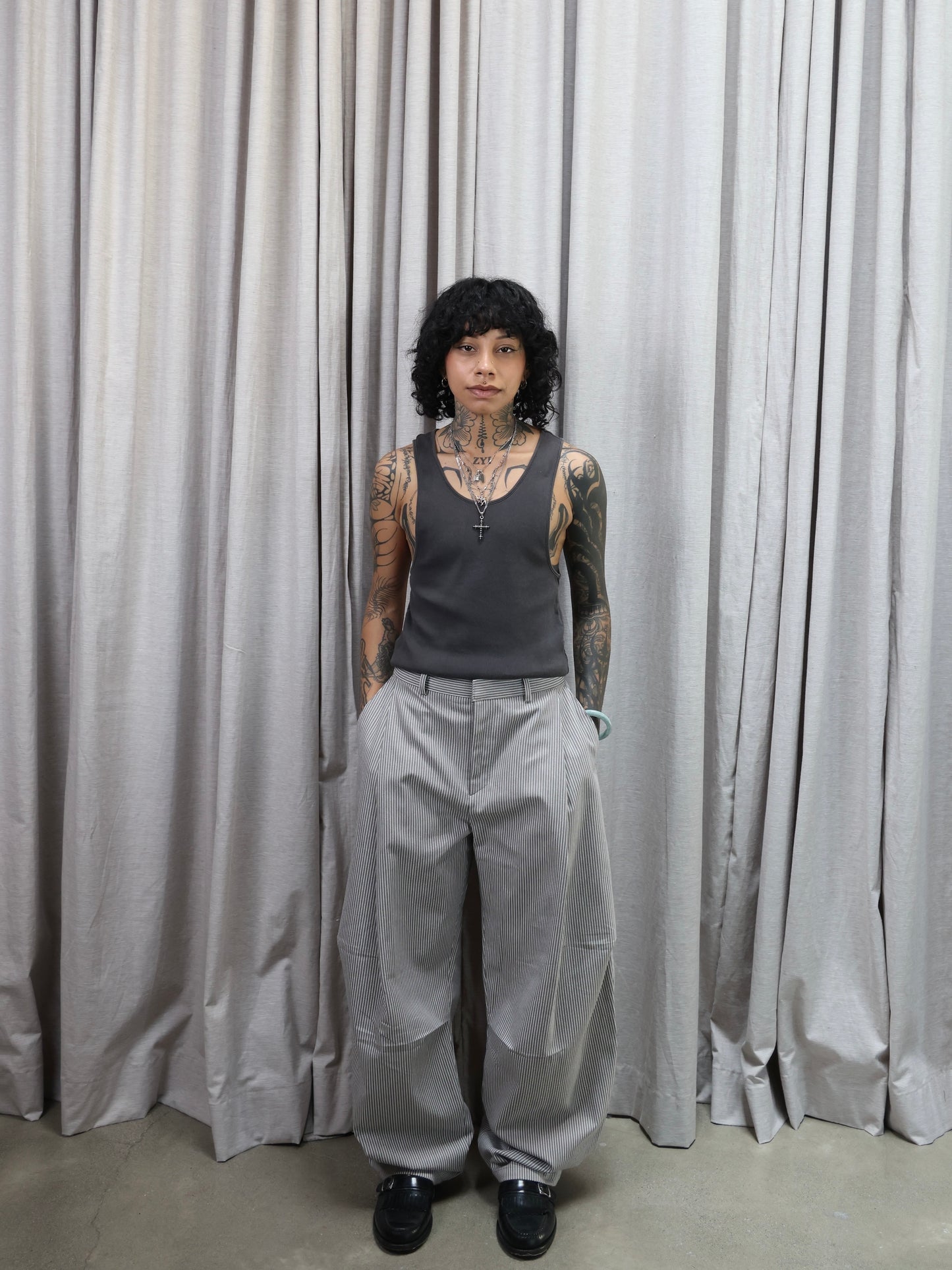 PONY STRIPE DENIM