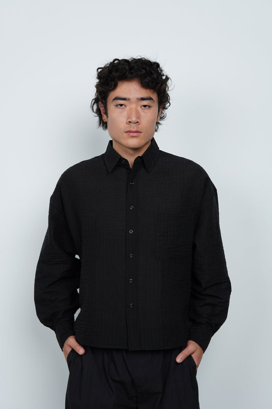 TENCEL CROP SHIRT