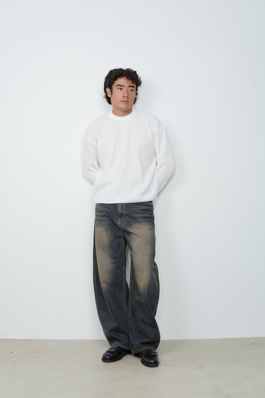 VINTAGE BRUSH DENIM