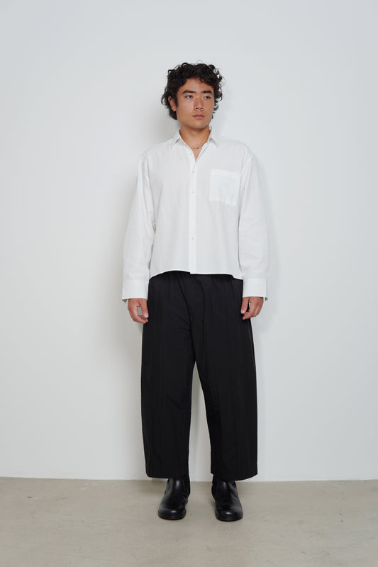 WASHED WIDE PANTS