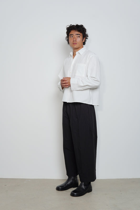WASHED WIDE PANTS