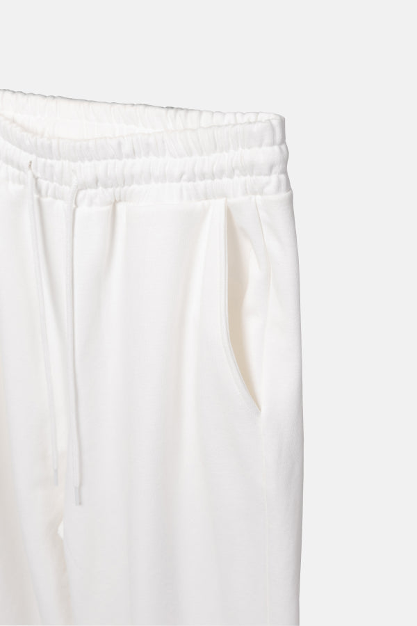 OVERSIZED SWEATPANTS WHITE