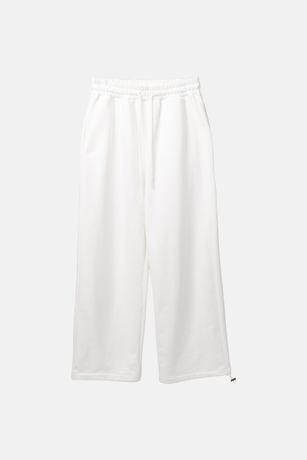 OVERSIZED SWEATPANTS WHITE