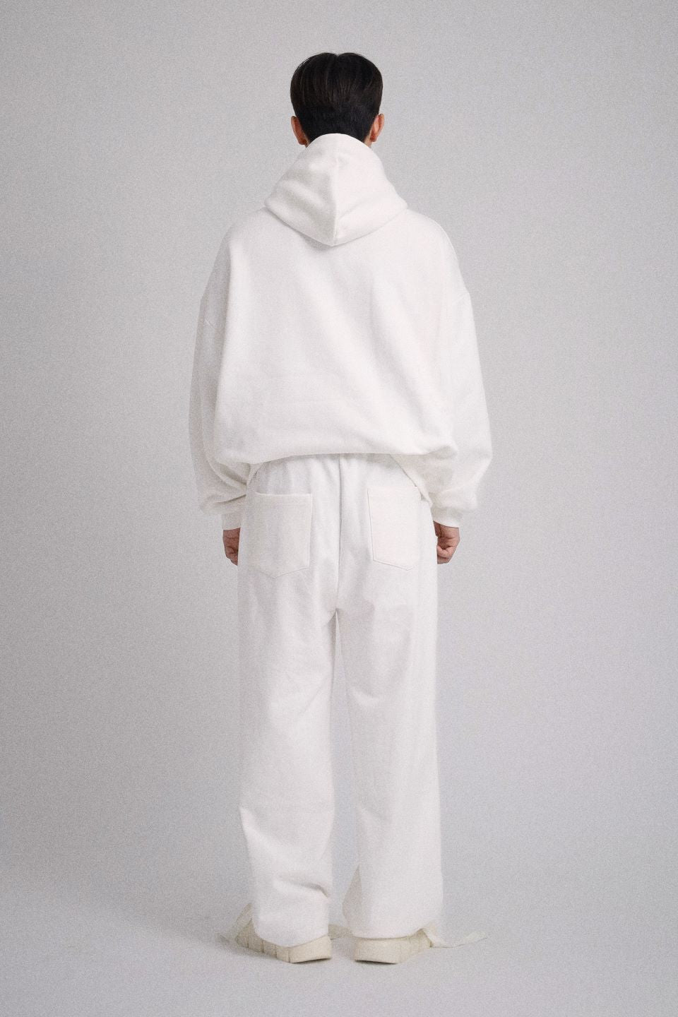 OVERSIZED HOODIE WHITE