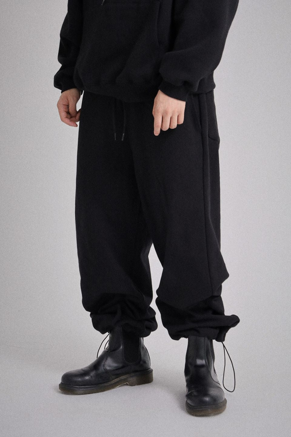 OVERSIZED SWEATPANTS BLACK