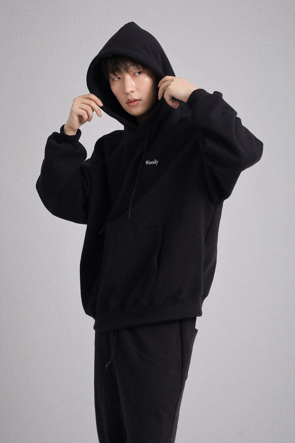 OVERSIZED HOODIE BLACK