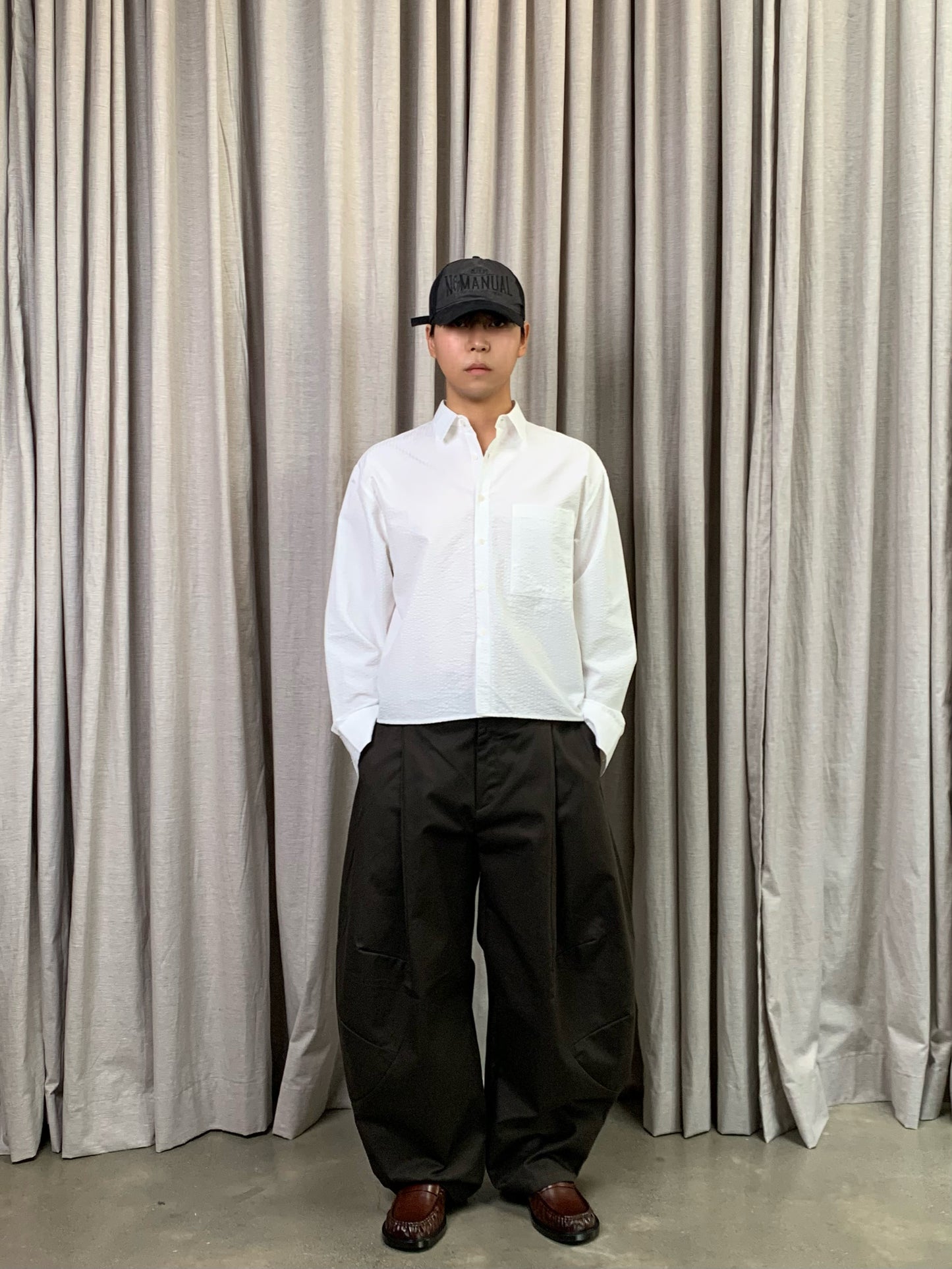 WOOD CURVE PANTS