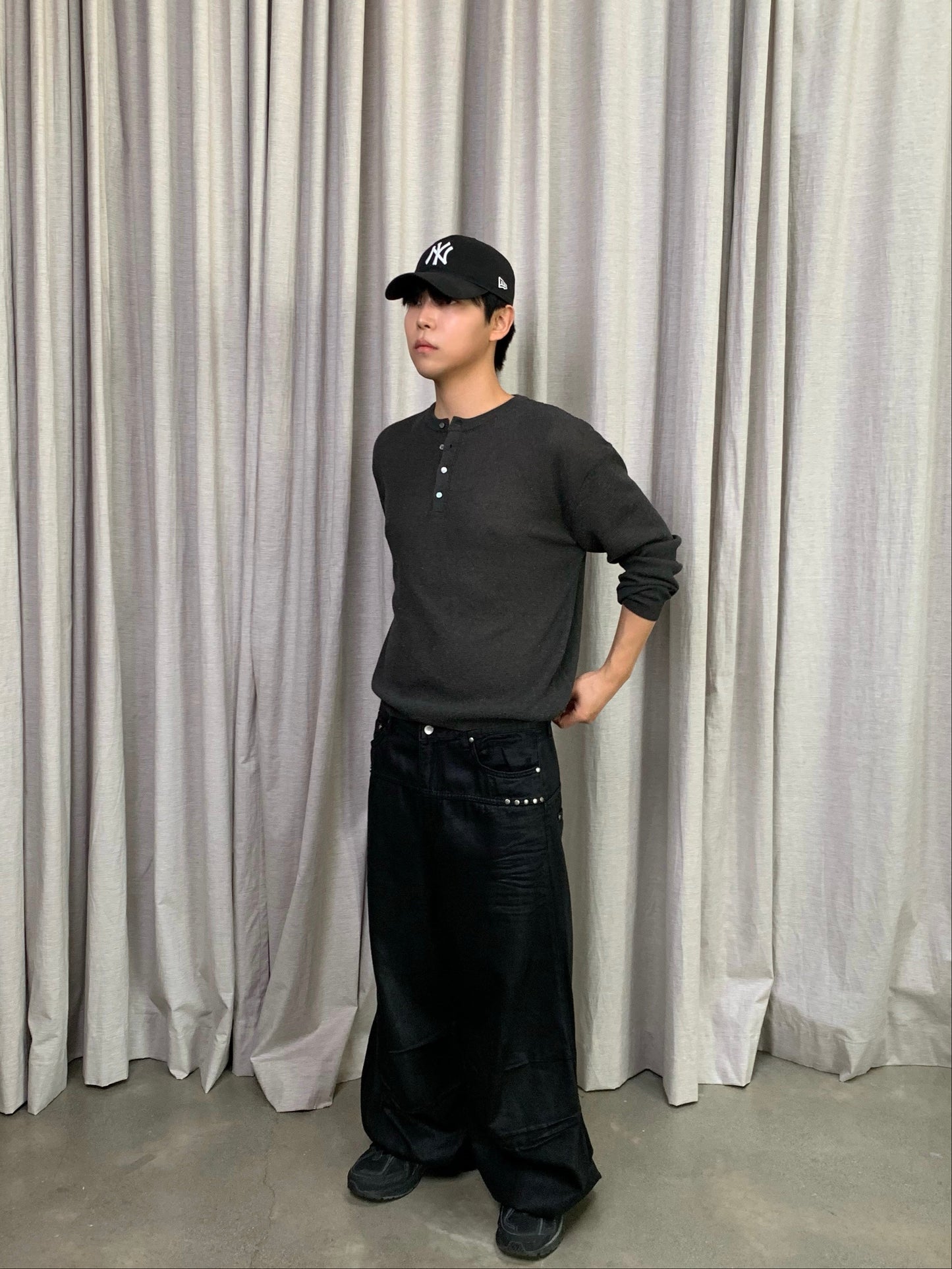 COATED TENCEL DENIM