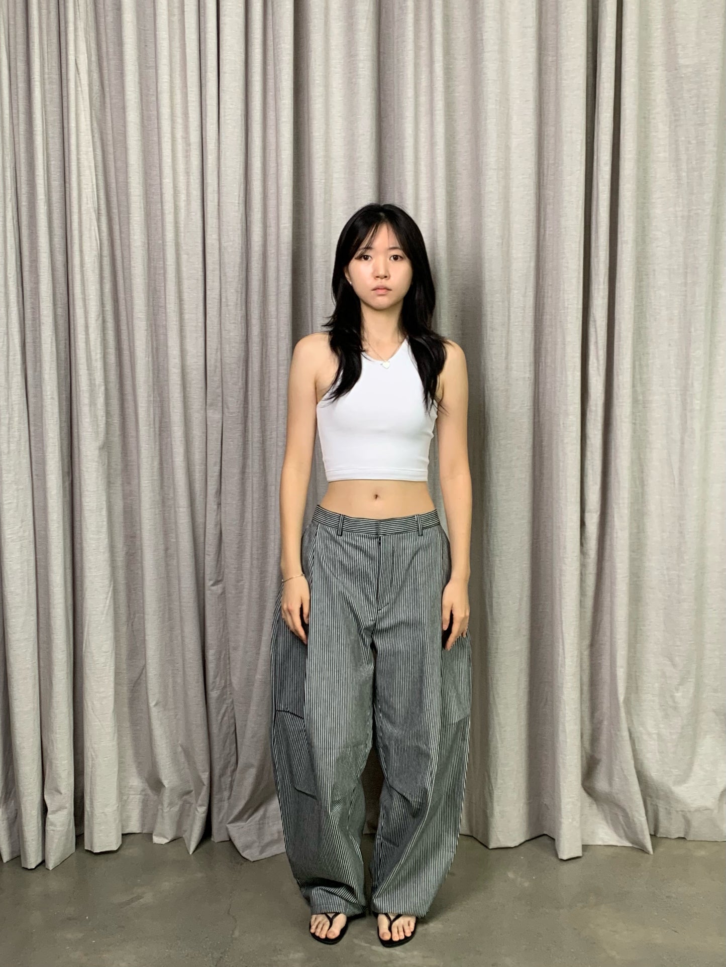 PONY STRIPE DENIM