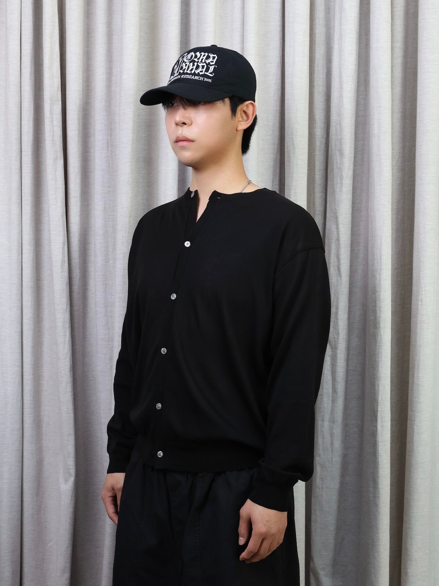 LINEN CARDIGAN