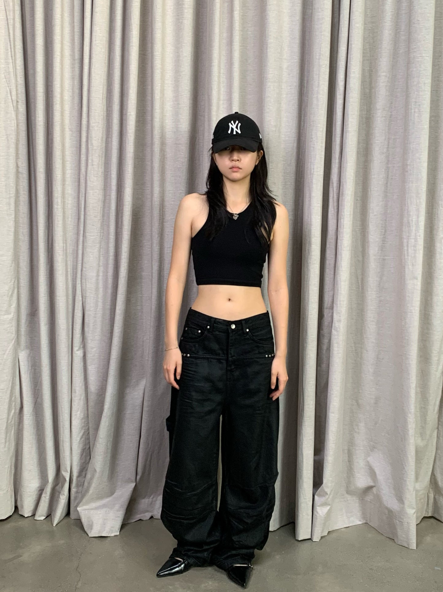 COATED TENCEL DENIM