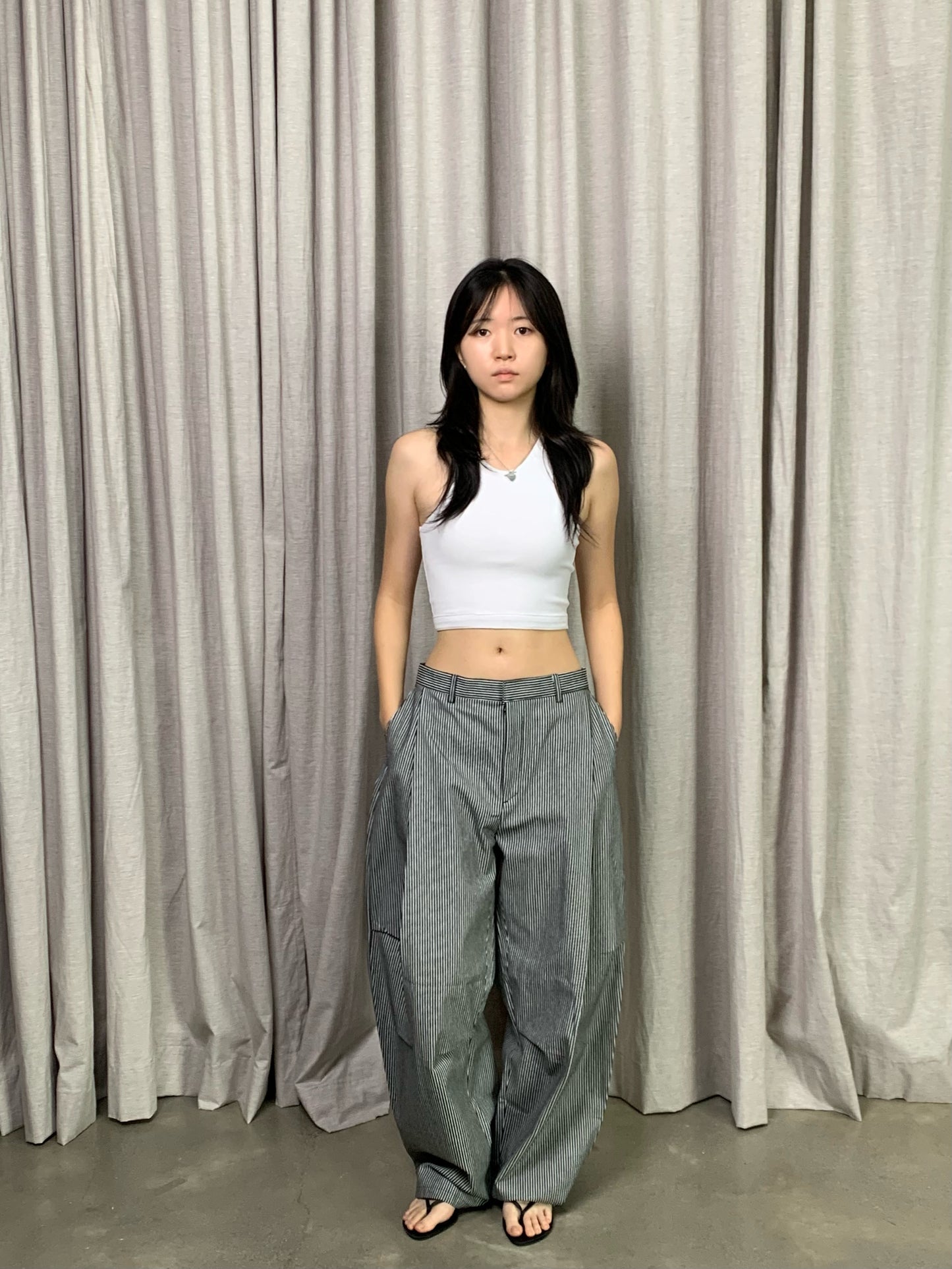 PONY STRIPE DENIM