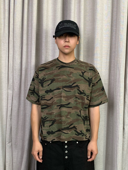 CAMO CROP SHORT SLEEVE