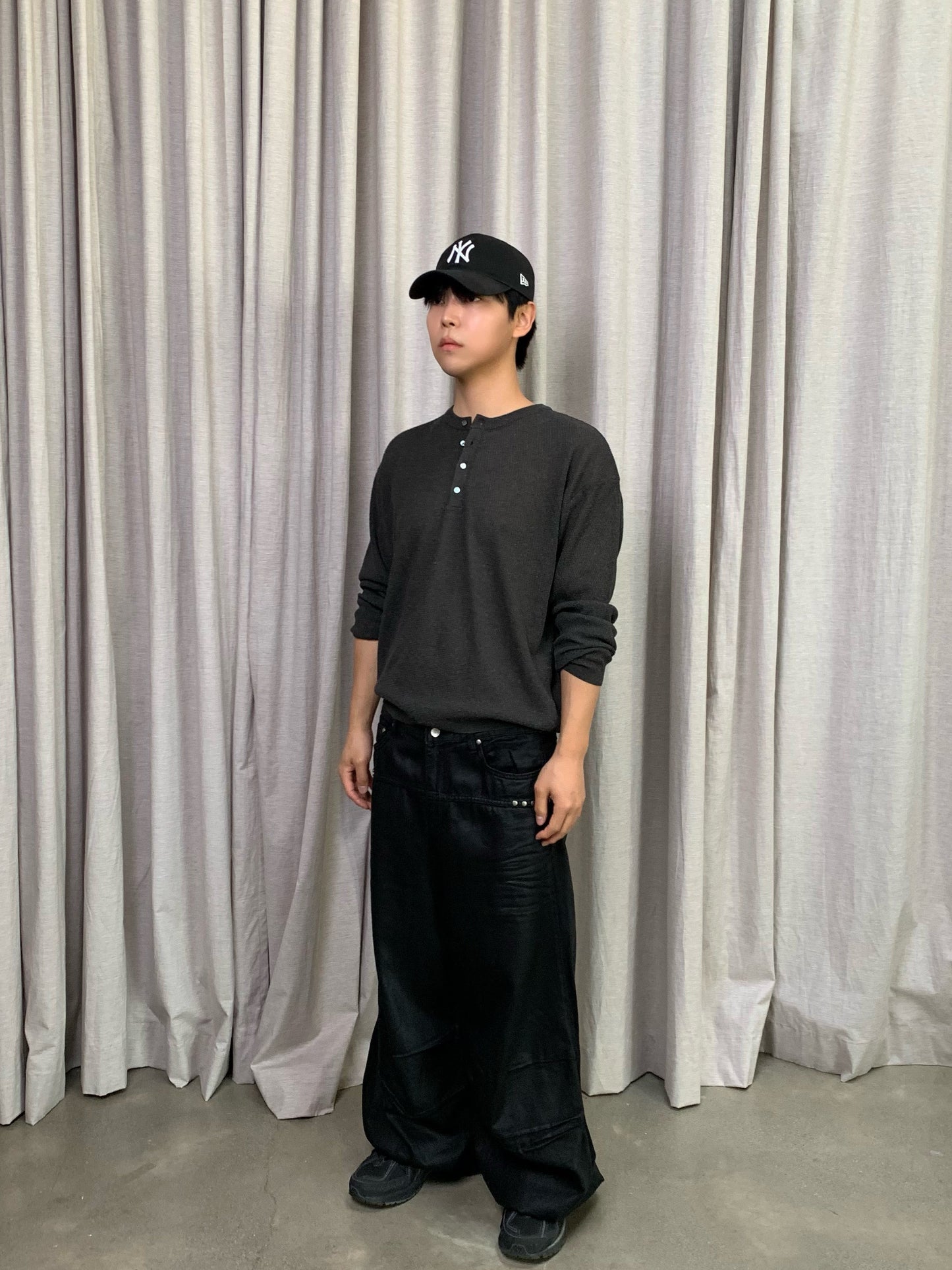 COATED TENCEL DENIM