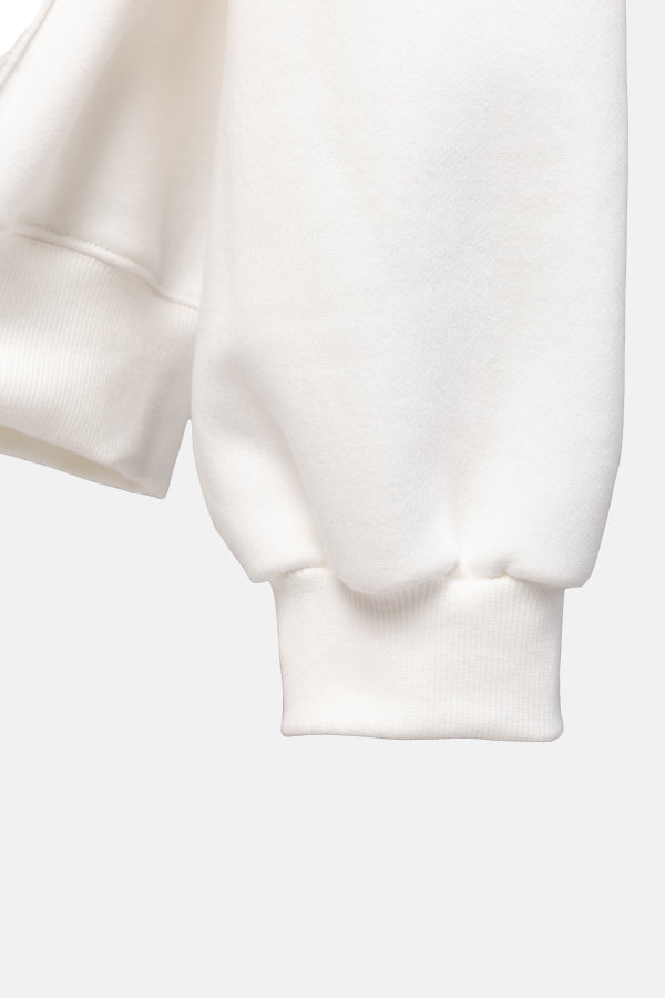 OVERSIZED HOODIE WHITE